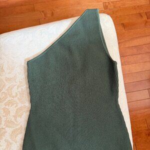 Aritzia One Shoulder Babaton Top